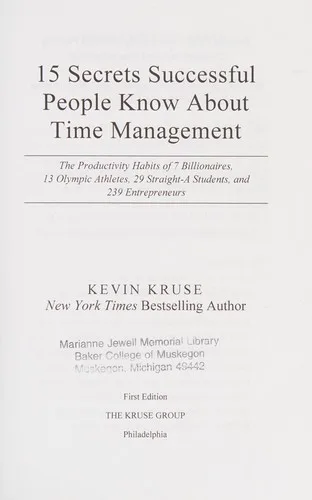 15 secrets successful people know about time management (2015)