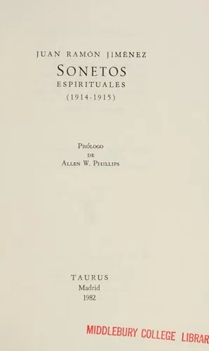 Sonetos espirituales (1914-1915) (1949)