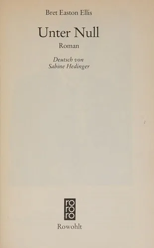 Unter Null (1988)
