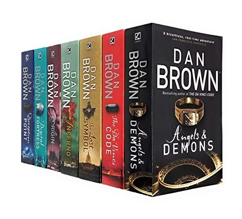 Robert Langdon Series Collection 7 Books Set By Dan Brown (2018)