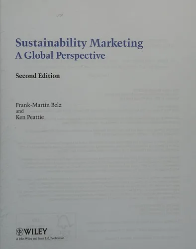 Sustainability marketing (2012)