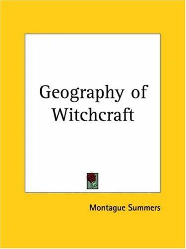 The geography of witchcraft (1927)