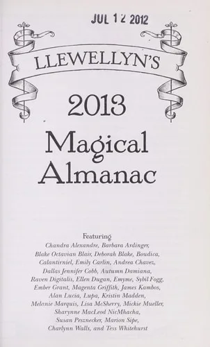 Llewellyn's 2013 magical almanac (2012)