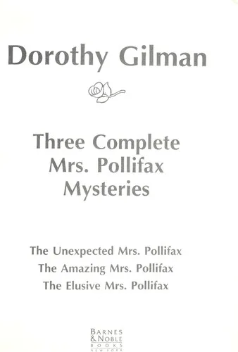 Three complete Mrs. Pollifax mysteries (1993)