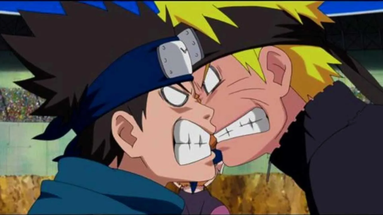 Naruto OVA 9: Chunin Exam on Fire! and Naruto vs. Konohamaru! (2011)