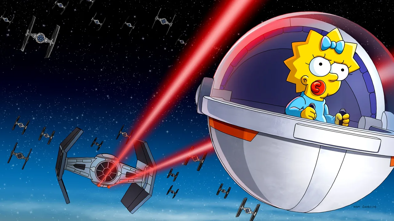 Maggie Simpson in "Rogue Not Quite One" (2023)