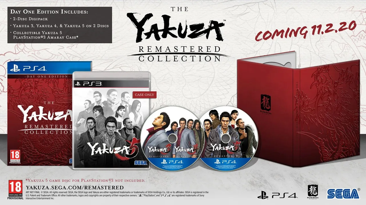 The Yakuza Remastered Collection: Day One Edition (2020)