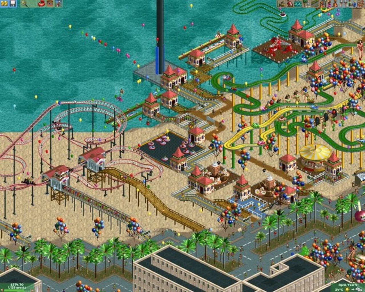 RollerCoaster Tycoon 2 (2002)