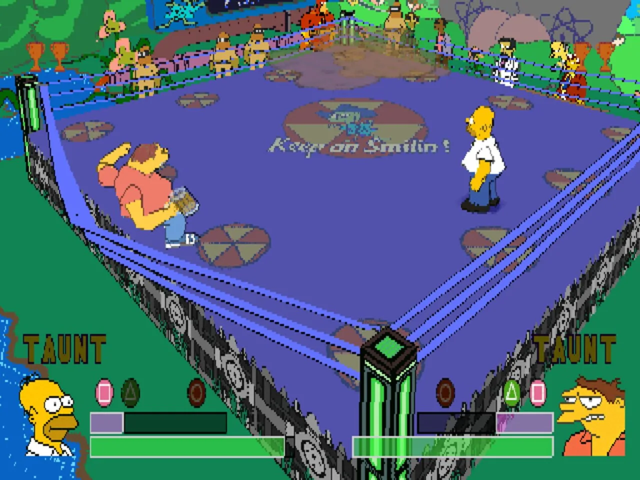 The Simpsons Wrestling (2001)