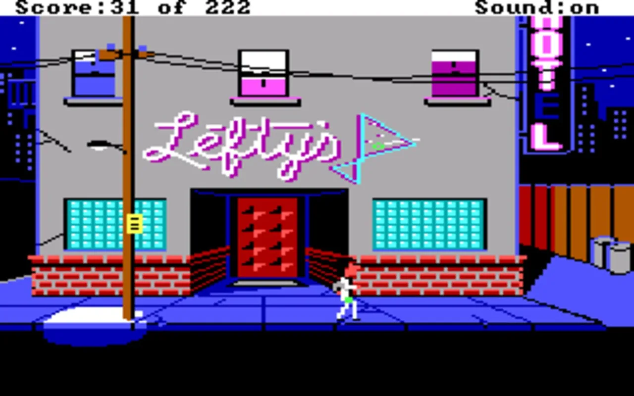 Leisure Suit Larry in the Land of the Lounge Lizards (1987)