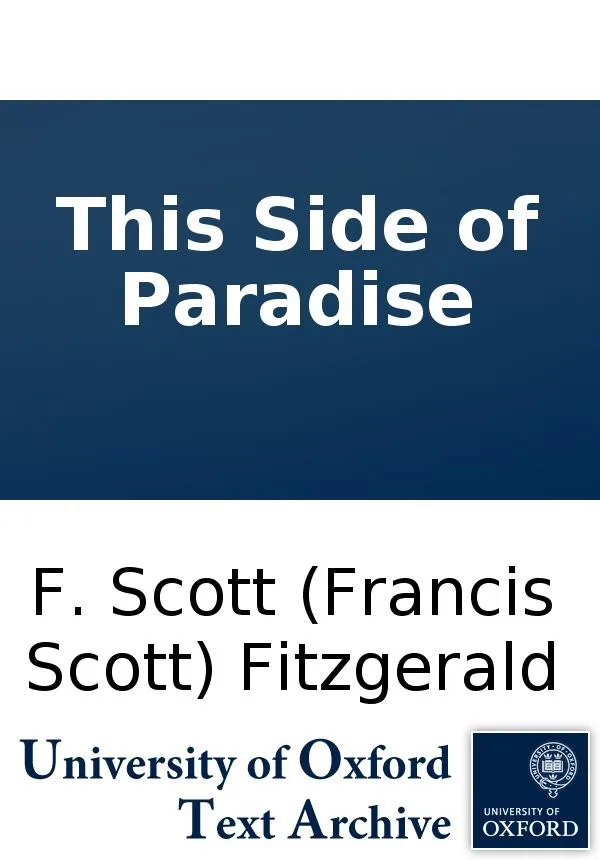 This Side of Paradise (1920)