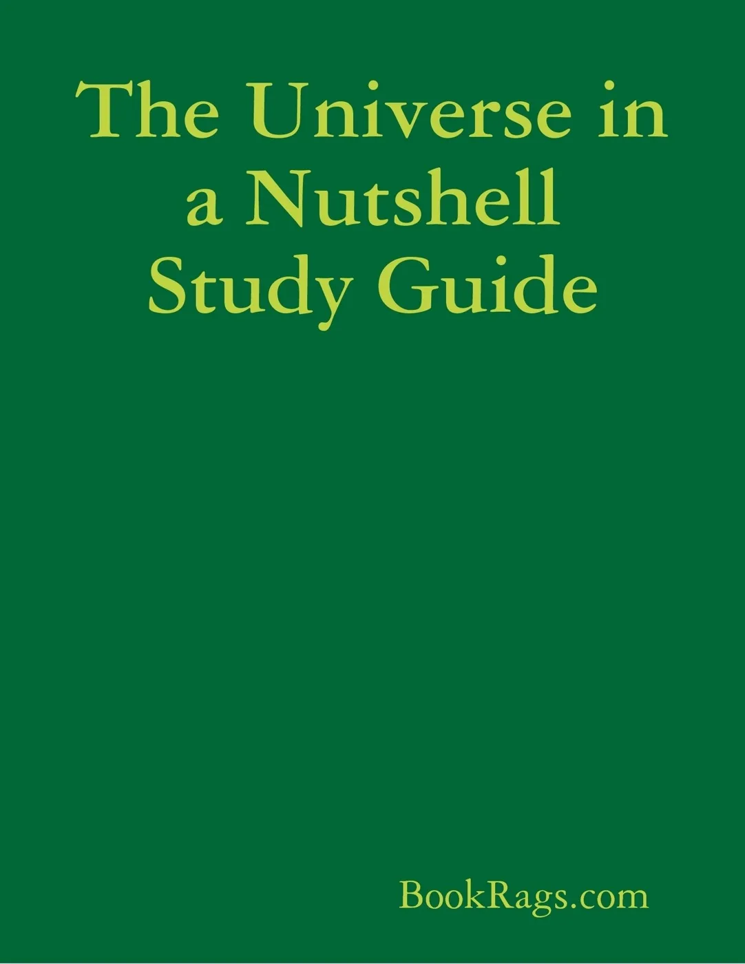 The Universe in a Nutshell (2001)