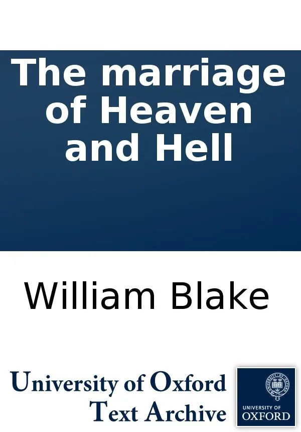 The marriage of Heaven and Hell (1793)