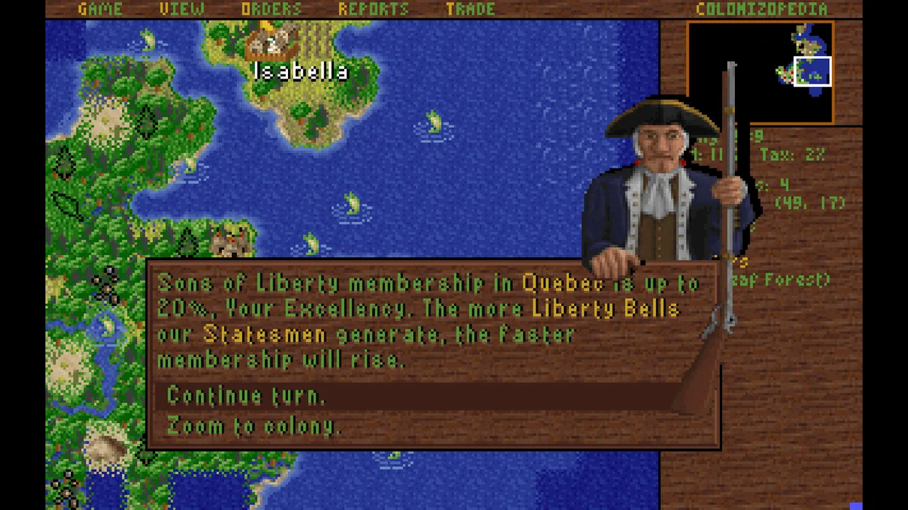 Sid Meier's Colonization (Classic) (2014)