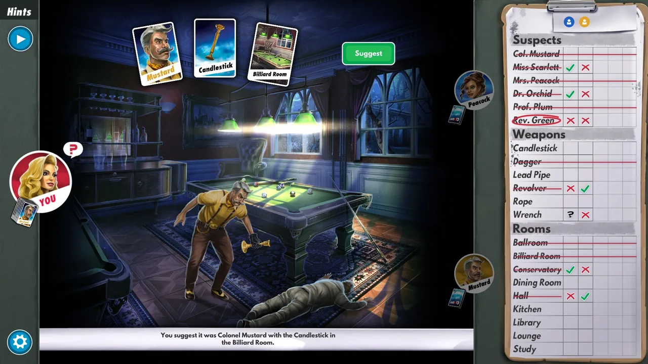 Clue/Cluedo: The Classic Mystery Game (2018)