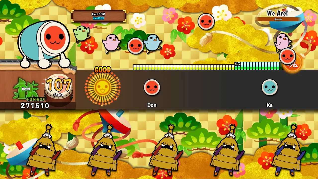 Taiko no Tatsujin: Drum Session! (2017)