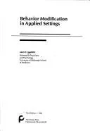 Behavior modification in applied settings (1975)