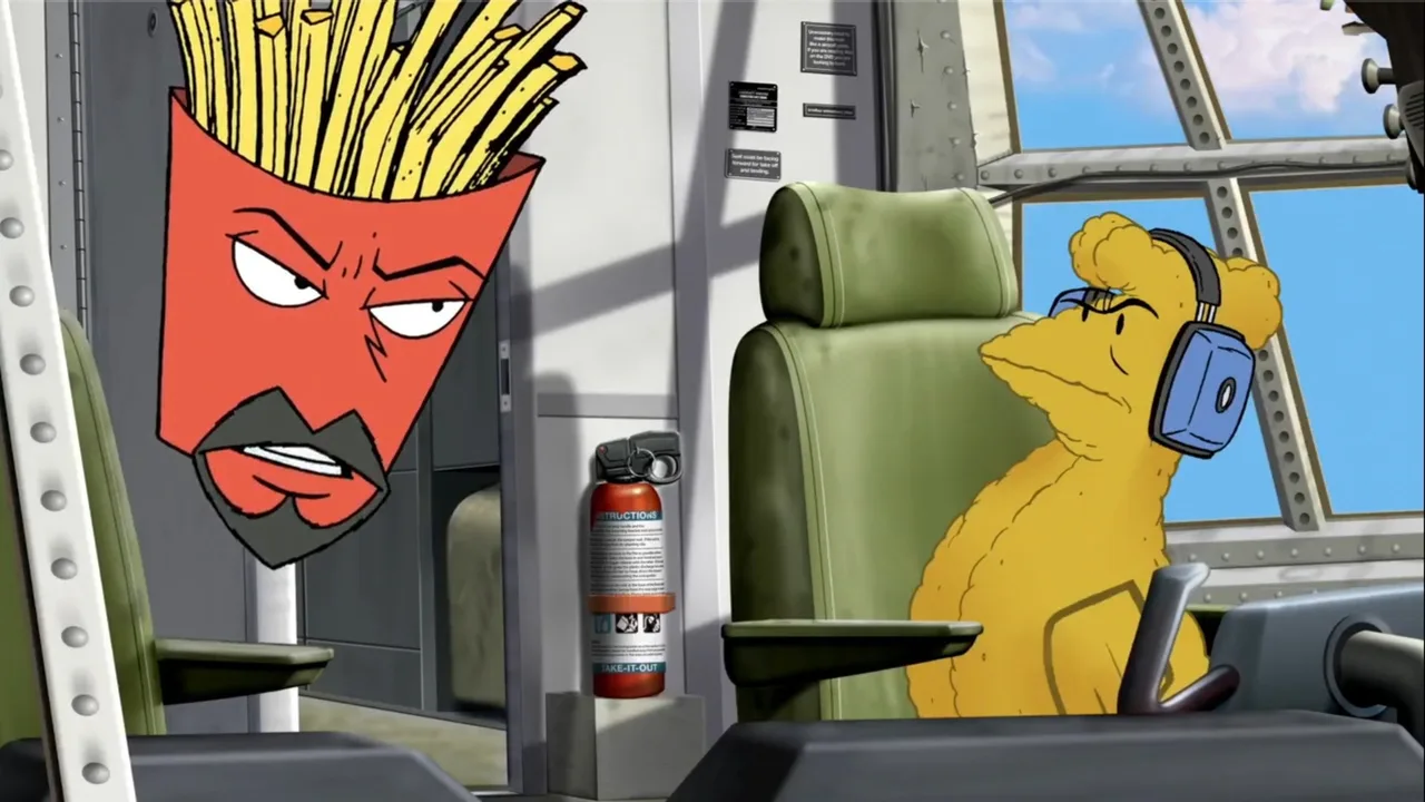 Aqua Teen Hunger Force Colon Movie Film for Theaters (2007)